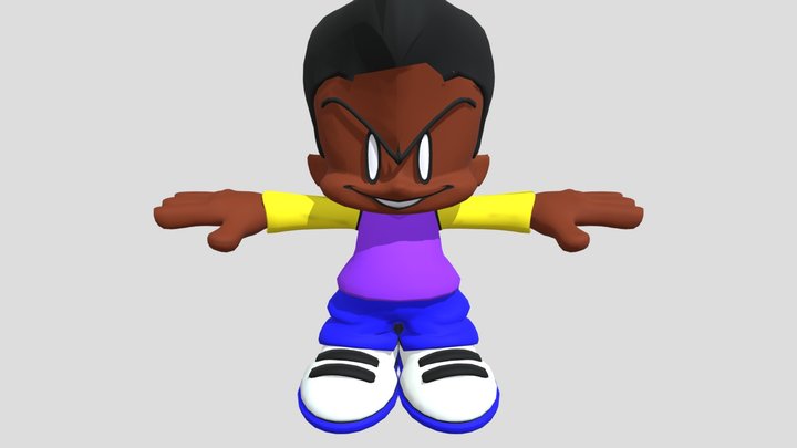 Darnell model V2 (Pico Retexture) FNF Read Desc. 3D Model