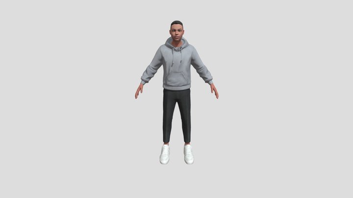 Mbappé 3D Model