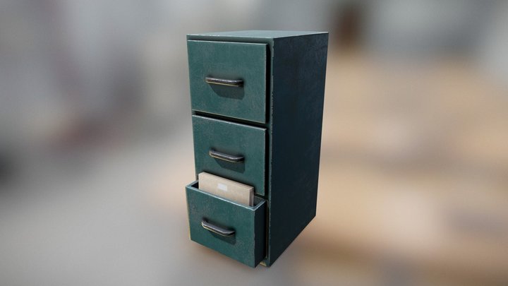 office cabinet 3D Model
