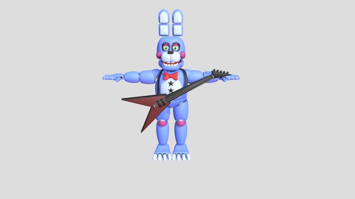 Rockstar Bonnie 3D Model