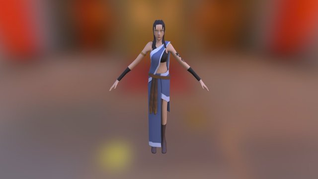 Fang Final Fantasy XIII 3d Model 3D Model