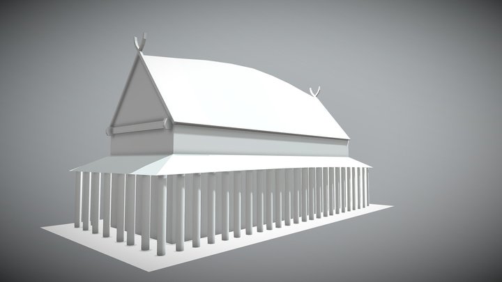Casa Viking 3D Model