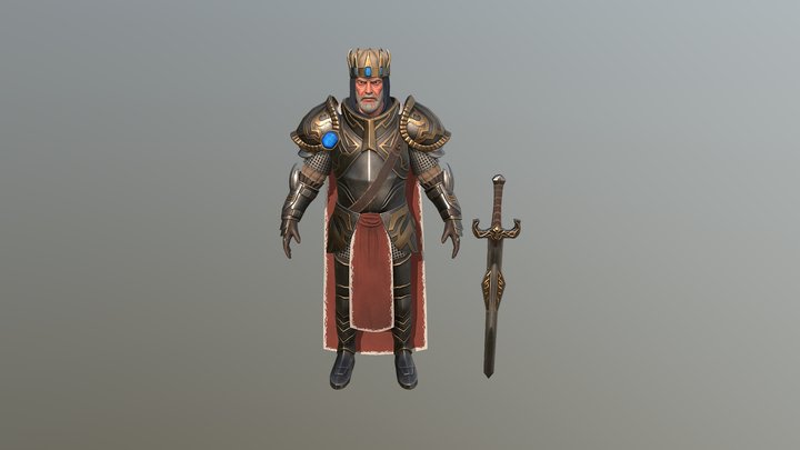 King 3D Model