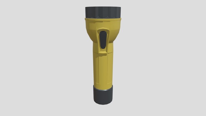 Lethal Company Pro Flashlight (Fan Made) 3D Model
