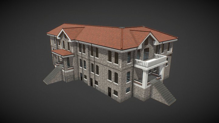 Speer Hall 3D Model