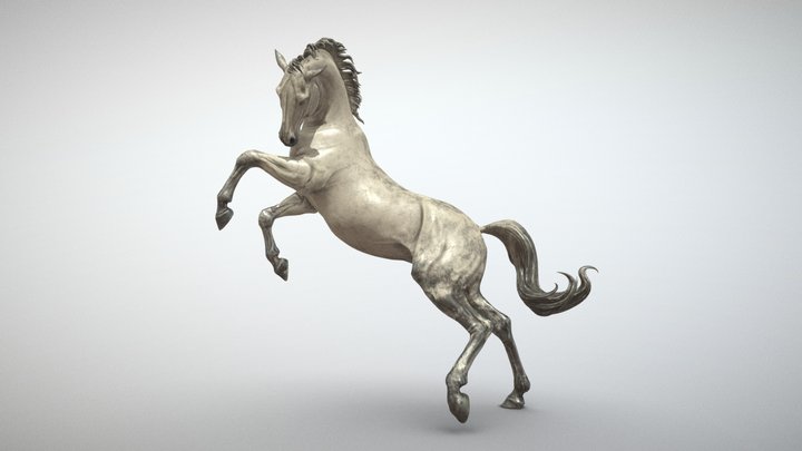 Horse Marmoreal | 3D Sculpting 3D Model