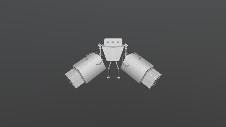 MECHAGUN 3D Model