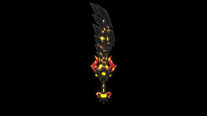 Deathwing sword (World of warcraft) 3D Model