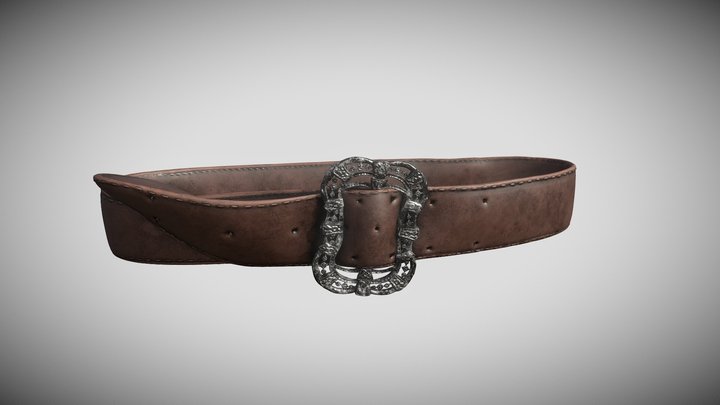 Pirate belt 3D Model