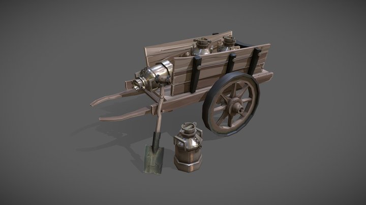 [Student Work] "RUSTIC FARMER'S SET" 3D Model