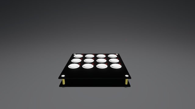 MIDI Arcade conseito 3D Model