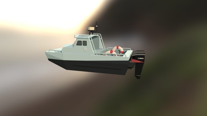 Iso Boat Only 3D Model