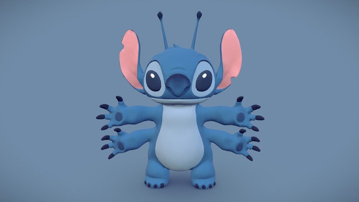 Stitch 3D Model