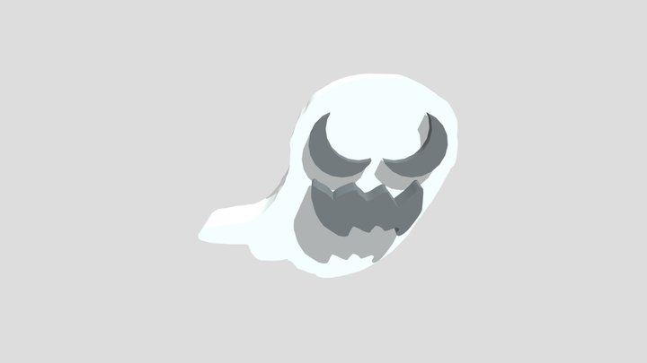 Scary Ghost 3D Model