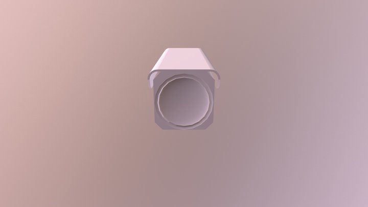 Rigged Security Camera 3D Model