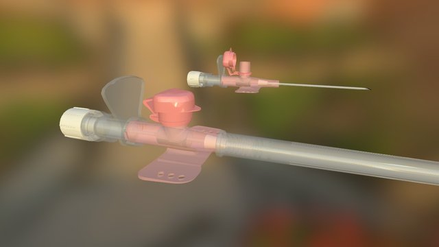 Cannula 3D Model