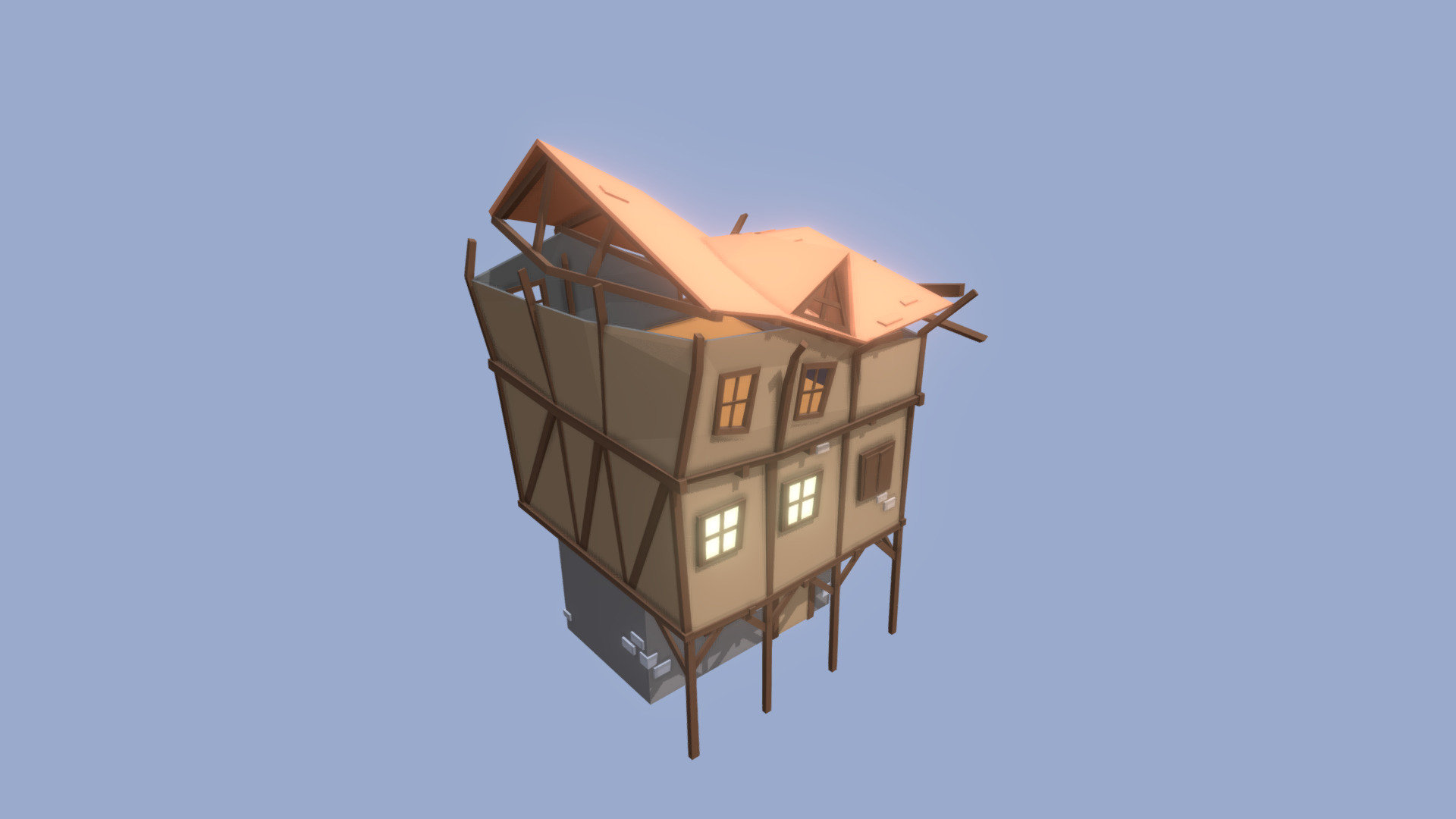 House Large Damaged 2