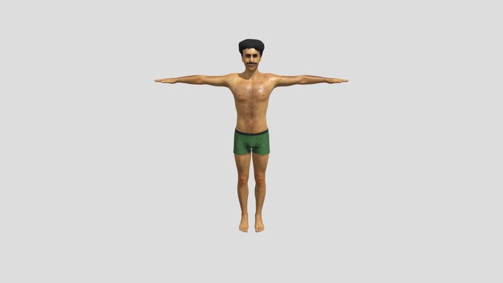 Borat 3D Model