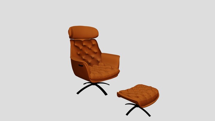 Arm Chair 3D Model