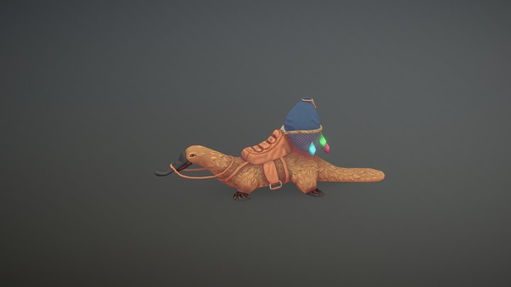 Platypus Mount 3D Model