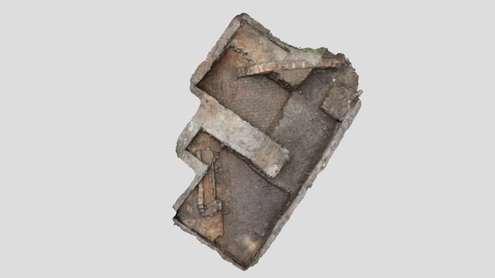 Colonial Dorchester Excavation Block 3D Model