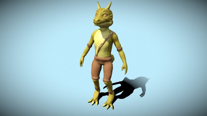 Jeremy The Kobold 3D Model