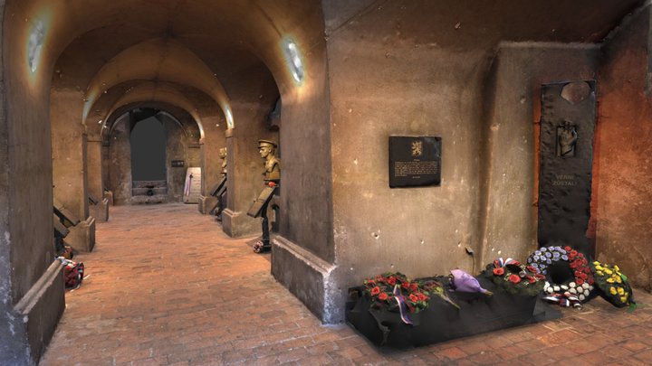 Crypt of Cathedral st. Cyril and Metoděj 3D Model