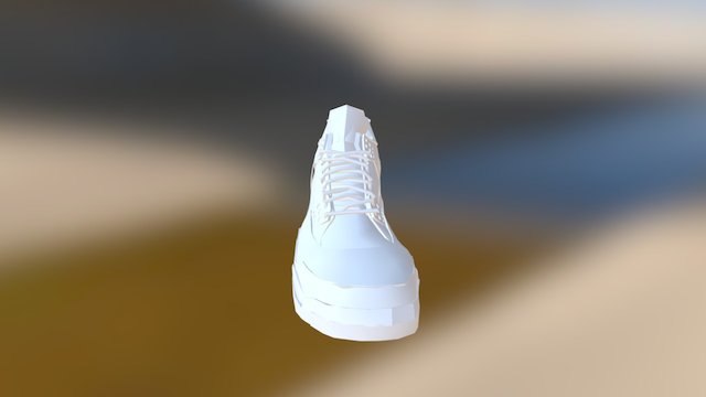 Shoes Air Jordans 4 3D Model