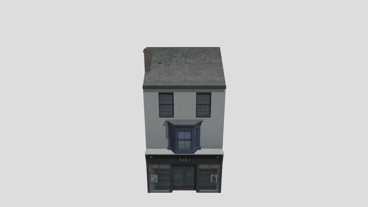 Saks Shop 3D Model