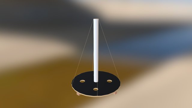 Solar Updraft Chimney 3D Model