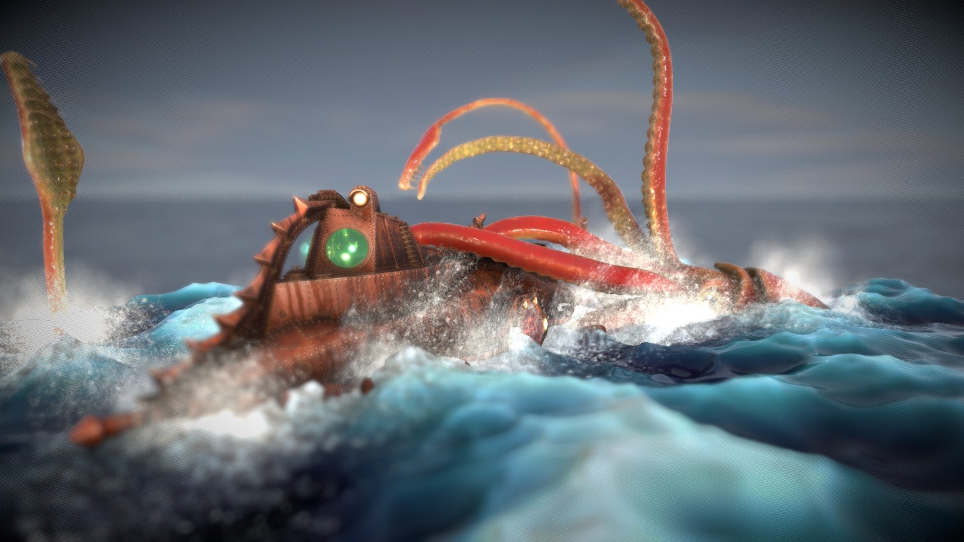 giant squid model