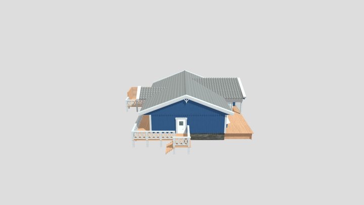 Villa 3D Model