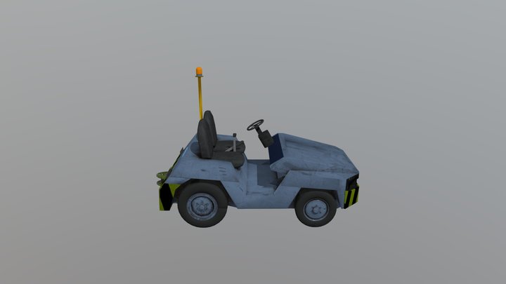 Tugcar 3D Model