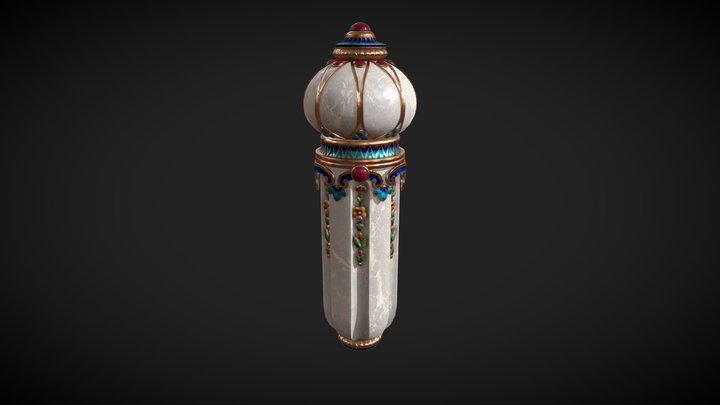 Perfume Vial - Cleveland Museum of Art 3D Model