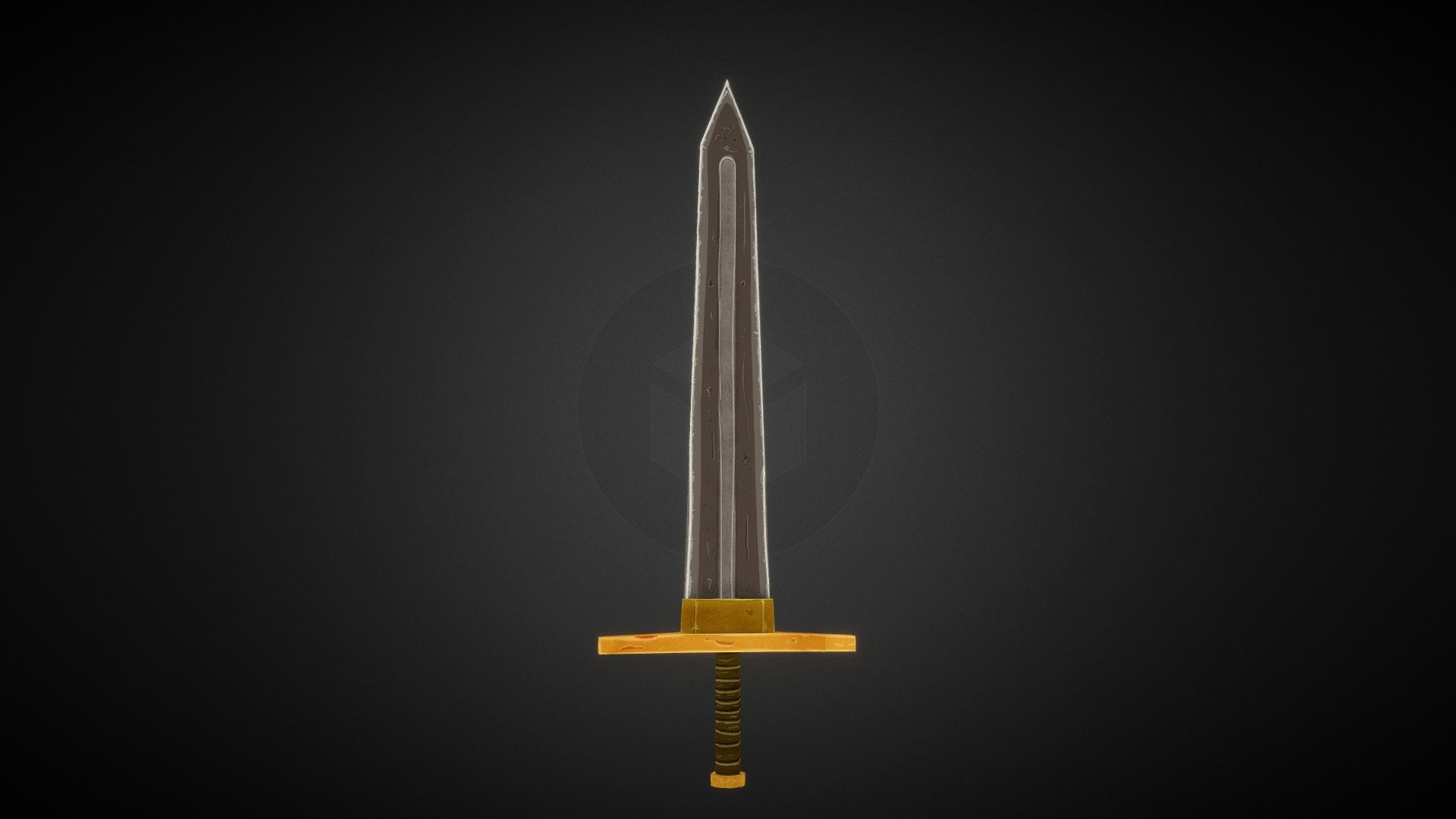 Iron Sword - Download Free 3D Model By Mashedbrain [af930ce] - Sketchfab