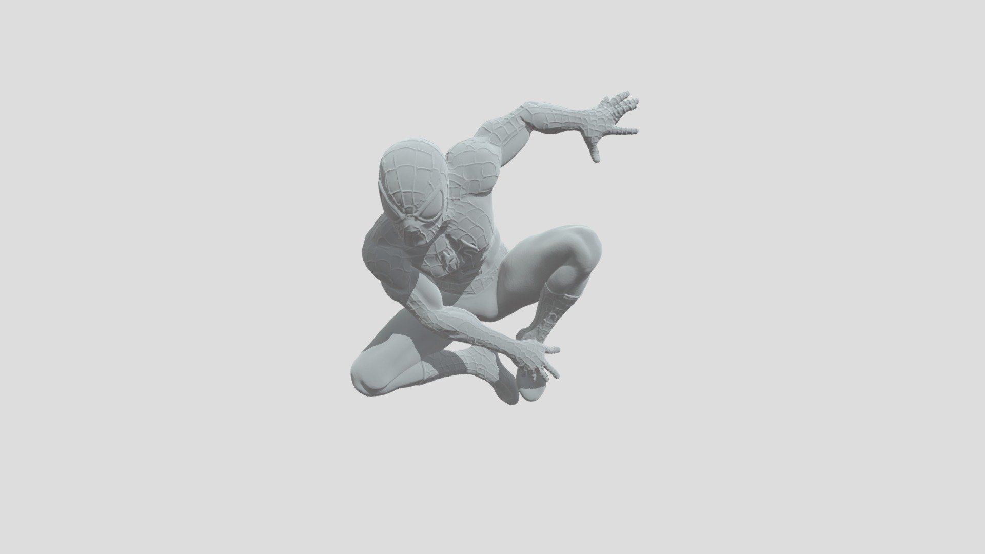 Spiderman on wall pose - 3D model by Vault-man [af94723] - Sketchfab
