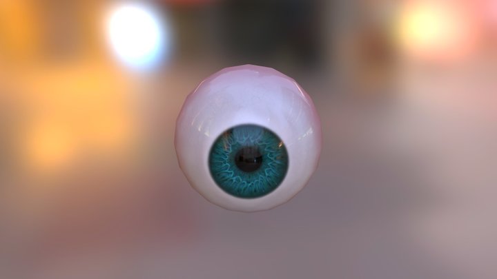 Eye 3D Model
