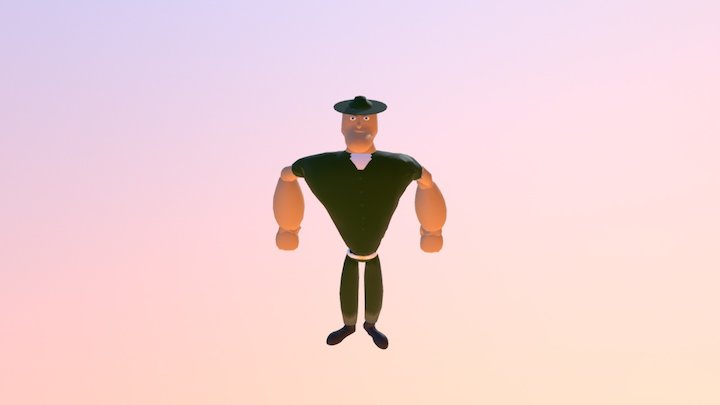 Idle Animation 3D Model