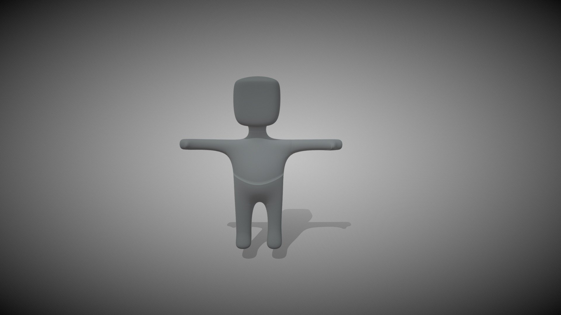 simple boy model without rigging