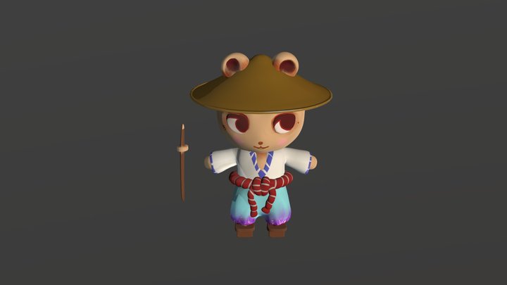 Animal Crossing_Marshal(swordsman ver.) 3D Model