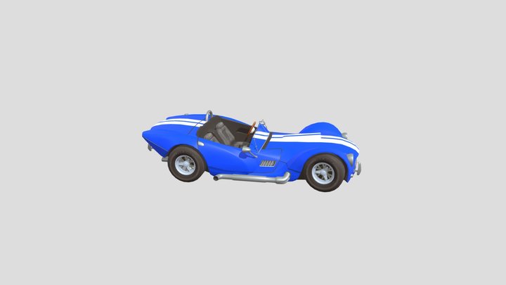 Shelby Cobra 427 3D Model