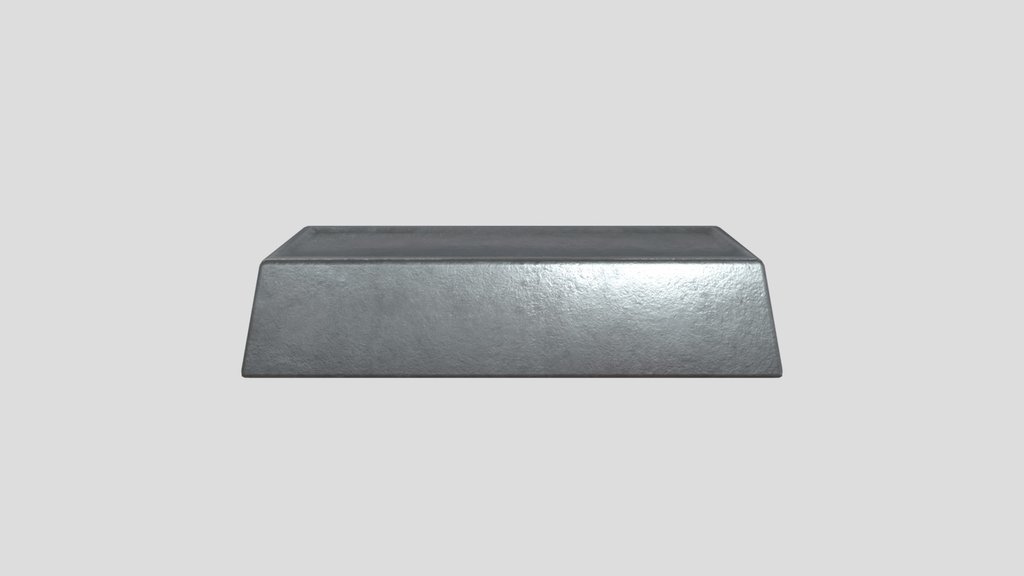 Silver Ingot Industrial Bar