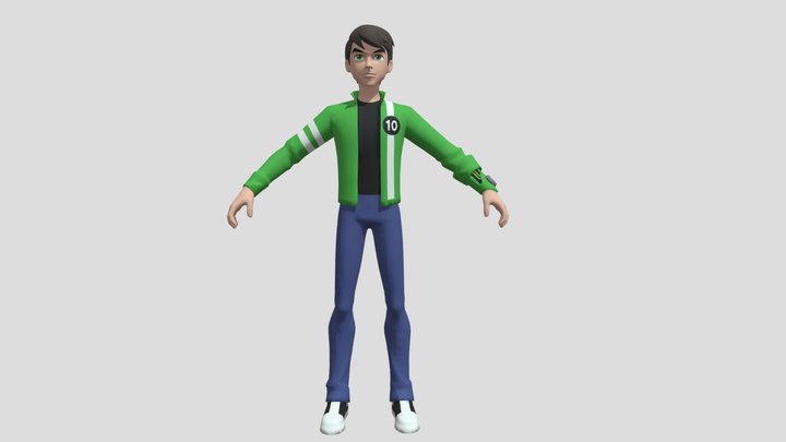 Ben Tennyson - Fortnite Skin – Gratis 3D-model STL