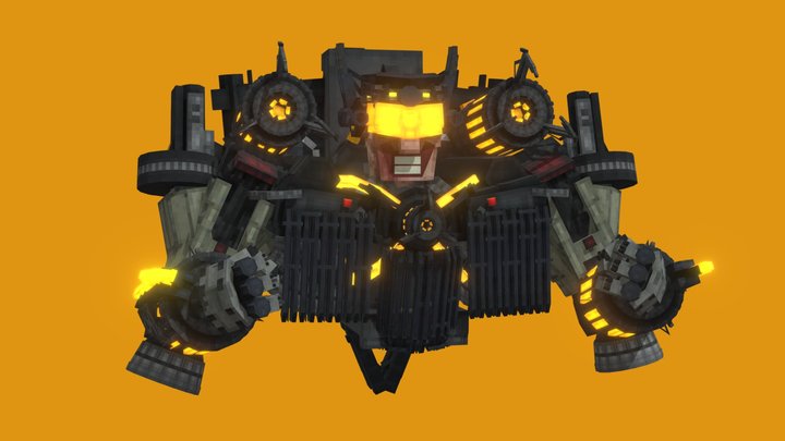 G-Toilet 5.0 (500 Followers) 3D Model