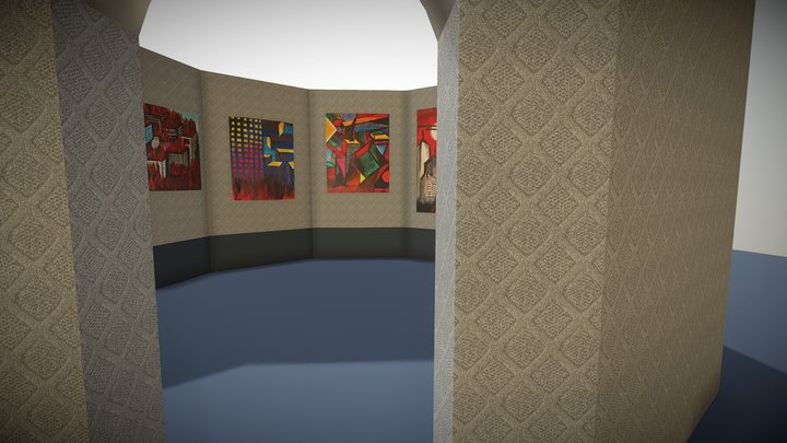 HW_art_gallery 3D Model