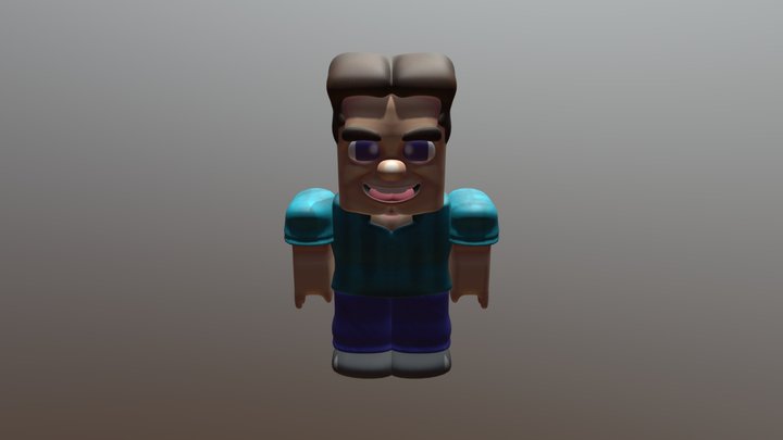 Steve 3D Model