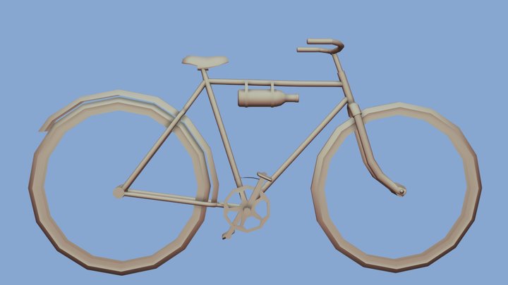 1920 Bike 3D Model