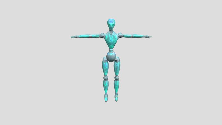 A_hologram_sci_fi_rob_0922232105_refine 3D Model