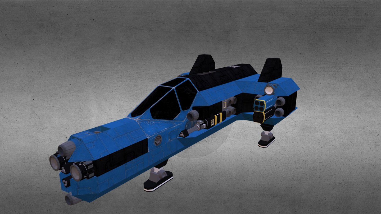 Small Ship 6906 - 3D model by Space Engineers Prints ...