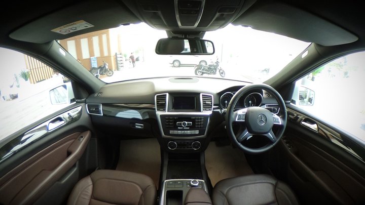 Car interior - panosphere 3D Model